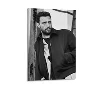 Poster con l'attore Aaron Taylor-Johnson, opera d'arte alla moda, da appendere alla parete