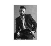 Poster con l'attore Aaron Taylor-Johnson, opera d'arte alla moda, da appendere alla parete