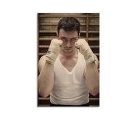 Poster con l'attore Aaron Taylor-Johnson, opera d'arte alla moda, da appendere alla parete