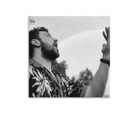 Poster con l'attore Aaron Taylor-Johnson, opera d'arte alla moda, da appendere alla parete