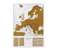 Poster con mappa da grattare, edizione Europa - 59 x 84 cm