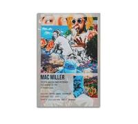 Poster con musica Mac Miller, stampa artistica da parete su tela, decorazione estetica per salotto e camera da letto, 20 x 30 cm, senza cornice