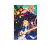 Poster con personaggi dell'animazione Fate Zero 2011, arte vintage, decorazione artistica da parete, decorazione estetica, soggiorno, camera dei bambini, dormitorio, bar, bagno, adatto per camera da