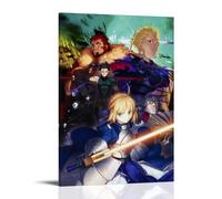 Poster con personaggi dell'animazione Fate Zero, arte vintage, decorazione artistica da parete, decorazione estetica per soggiorno, camera dei bambini, dormitorio, bar, bagno, adatto per camera da
