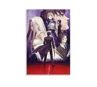 Poster con personaggi dell'animazione Fate Zero, arte vintage, tela da parete, decorazione estetica, soggiorno, camera dei bambini, dormitorio, bar, bagno, adatto per camera da letto, palestra, cool