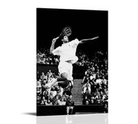 Poster con Pete Sampras Campione di tennis, opere d'arte da appendere su tela, decorazione per la casa, 60 x 90 cm