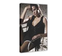 Poster con ritratto di Isabeli Fontana, stampa artistica esclusiva, 10 poster su tela, decorazione per camera da letto, ufficio, camera da letto, regalo, 40 x 60 cm