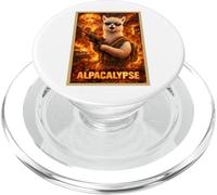 Poster con stampa artistica con parodia di animali dell'apocalisse con alpaca PopSockets PopGrip per MagSafe