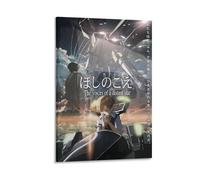 Poster con stampa artistica da parete a tema anime, motivo: Voci di una stella distante (10), poster decorativi per la casa, su tela, 20 x 30 cm