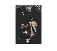 Poster con stampa artistica da parete con il leggendario giocatore di basket Kobe Bryant (10), decorazione per la casa, poster su tela, 20 x 30 cm