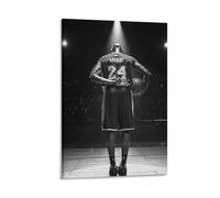 Poster con stampa artistica da parete con il leggendario giocatore di basket Kobe Bryant (56), decorazione per la famiglia, 30 x 45 cm