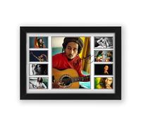 Poster con stampa autografata di Bob Marley, edizione limitata, idea regalo per fan - Memorabilia da collezione (formato A4 senza cornice, 30 x 21 cm)
