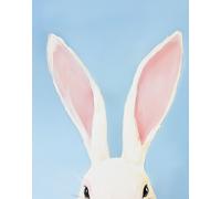 Poster coniglietto pasquale blu pastello - arte da parete simpatico...