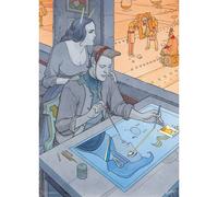 Poster da collezione Moebius Starwatcher - L'ultimo tocco (50x70 cm)