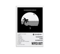 Poster da parete con scritta "The Neighbourhood Wiped Out", impermeabile, stampa domestica, a prova di umidità, facile da installare e resistente allo sbiadimento, senza cornice, 40 x 60 cm