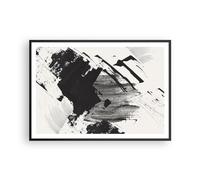 Poster 100x70cm Pezzo Moderno Bianco E Nero Stampe Immagini Quadri Moderni