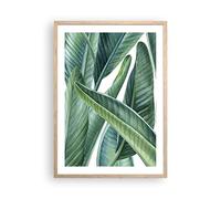 Poster da Parete Cornice Rovere 50x70 cm Botanica Natura - 4258 - P2N