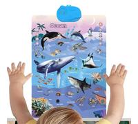 Poster Da Parete - Giocattoli Didattici Elettronici Per Bambini, Lavagna Musicale Interattiva | Design Cartaceo Educativo: Sviluppo Del Linguaggio E Divertimento, Ideale Per La Scuola Materna E La Scu