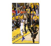 Poster da parete Lebron James Super Basketball Star Art Poster su tela e stampe per la casa, 40 x 60 cm