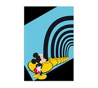 Poster da parete, motivo: Topolino Foot Tunnel - Dimensioni: 50 x 70 cm - Comar, stampa artistica (senza cornice), Disney