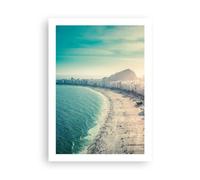 Poster da Parete Senza Cornice 50x70 cm Architettura Paesaggi - 5531 - P2X | Costa Rio De Stampa da Parete Poster Decorativo Decorazione da Parete Arte Poster Moderno Soggiorno Camera da Letto ARTTOR