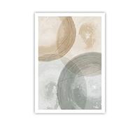 Poster da Parete Senza Cornice 70x100cm Acquerello Ruote Pastello Decorativi Stampa da Parete Decorazione Murale Wall Art Quadri Moderni Soggiorno Camera da Letto Cucina Immagini - P2XPA70x100-4842