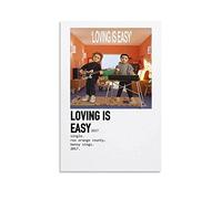 Poster da parete su tela 30 * 50cm Senza Cornice Rex Orange County Love Is Easy Poster Teen Girl Wall Art Home Decor Kitchen Decor