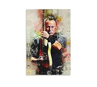 Poster da parete su tela 50 * 70cm Senza Cornice Bruce Springsteen Poster Canvas Wall Art Room Pictures for Bedroom Gifts Decor