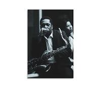 Poster da parete su tela 60 * 90cm Senza Cornice John Coltrane Alice Coltrane Tela decorativa Wall Art Soggiorno Poster Camera da letto