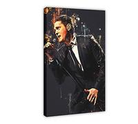 Poster da parete su tela 60 * 90cm Senza Cornice Michael Buble Singer Art Poster e Wall Art Picture Print Modern Family Room décor