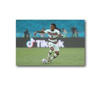 Poster da parete su tela 60 * 90cm Senza Cornice Renato Sanches Portogallo Potenza e velocità Calcio Nuovo talento (2) Opere d'arte da parete Arredamento camera da letto