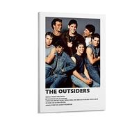 Poster da parete su tela 90 S Estetica The Outsiders Art Poster e Wall Art Picture Print Modern Family Room décor 60 * 90cm Senza Cornice
