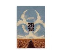 Poster da parete su tela con immagine di film horror con scritta "28 years later wasteland estetiche", poster decorativo vintage con musica e film, per soggiorno e camera da letto, 40 x 60 cm, senza