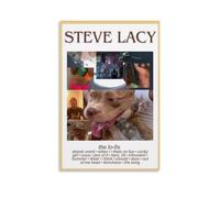 Poster da parete su tela di Steve Lacy, "The LO-FIS", stile moderno e semplice, adatto per varie scene di vita, è anche un ottimo regalo di compleanno come souvenir, senza cornice, stile 20 x 30 cm