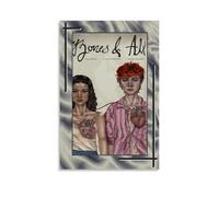 Poster da parete su tela impermeabile con motivo Bones and All, stampa HD resistente ai raggi UV, adatto per salotti e corridoi, un ottimo regalo, stile senza cornice, 20 x 30 cm