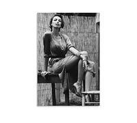 Poster da parete su tela L'eleganza dell'arte del carattere non uscirà mai dallo stile Canvas decorativo Wall Art Soggiorno Poster Camera da letto 50 * 70cm Senza Cornice