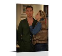 Poster da parete su tela, motivo: film e musica vintage, motivo: The Roses Comedy Drama Cold Realism Magical Black Humor - Poster decorativo per soggiorno e camera da letto, 50 x 75 cm