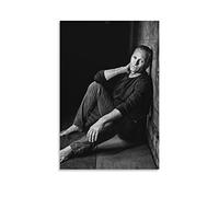 Poster da parete su tela Viggo Mortensen Attore americano Tela Arte da parete Soggiorno Poster Camera da letto Decorazione Pittura 50 * 70cm Senza Cornice