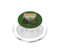 Poster da viaggio vintage "The Great Outdoors!" PopSockets PopGrip per MagSafe