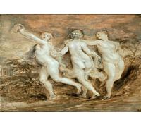 Poster Danza Le Tre Grazie - Arte da parete nuda classica -...