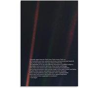 Poster d'Arte 60x80cm Senza Cornice Carl Pale Blue DOT Citazioni ispiratrici Poster Canvas Wall Art for Family Dedroom Room Decor Poster estetico