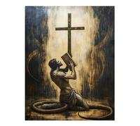 Poster d'arte religiosa da parete ispiratrice - Fede e devozione