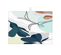 Poster d'arte universale moderna, design astratto, arte murale, tappetino scolapiatti artistico, grande decorazione da cucina, grande 18 x 24 pollici