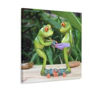 Poster decorativo da appendere con scritta "Let Me See If Your Stuff Is still There", 50 x 50 cm