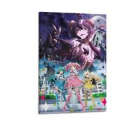 Poster decorativo da parete a tema anime, motivo Dream of Becoming A Magical Girl1, poster decorativo su tela, stampa moderna, per camera da letto, per camera da letto, 60 x 90 cm