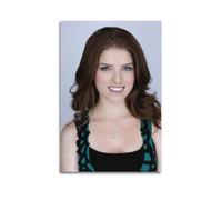 Poster decorativo da parete con attore Anna Kendrick, stampa artistica su tela, poster decorativo moderno, per camera da letto, 20 x 30 cm