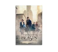Poster decorativo da parete con film Animali fantastici e dove trovarli, poster decorativo da parete su tela, poster decorativo moderno per la camera da letto (30 x 45 cm)