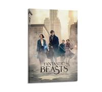 Poster decorativo da parete con film Animali fantastici e dove trovarli, poster decorativo da parete su tela, poster decorativo moderno per la camera da letto, 20 x 30 cm