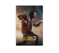 Poster decorativo da parete con film "The Old Guard", stampa artistica da parete con film e musica vintage, per soggiorno e camera da letto, 50 x 75 cm, senza cornice