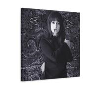 Poster decorativo da parete con Grace Slick Singer, stampa artistica moderna su tela, poster decorativo per camera da letto, 70 x 70 cm